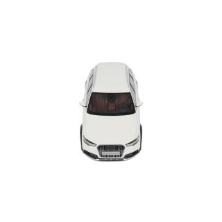 AUDI C7 ALL ROAD IBIS WHITE 2015 OttO mobile 1:18 Resinemodell (Türen, Motorhaube... nicht zu öffnen!)